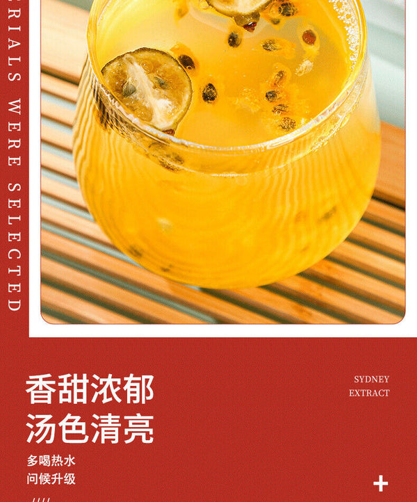 Green Orange Passion Fruit Tea 200g Summer Vitamin C Flower and Fruit Tea Punch