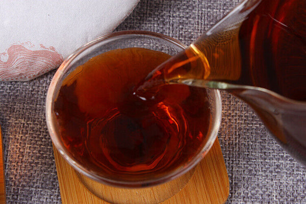 Yunnan Pu'er Ripe Tea 357g Big Golden Bud Ripe Puerh Tea Cake