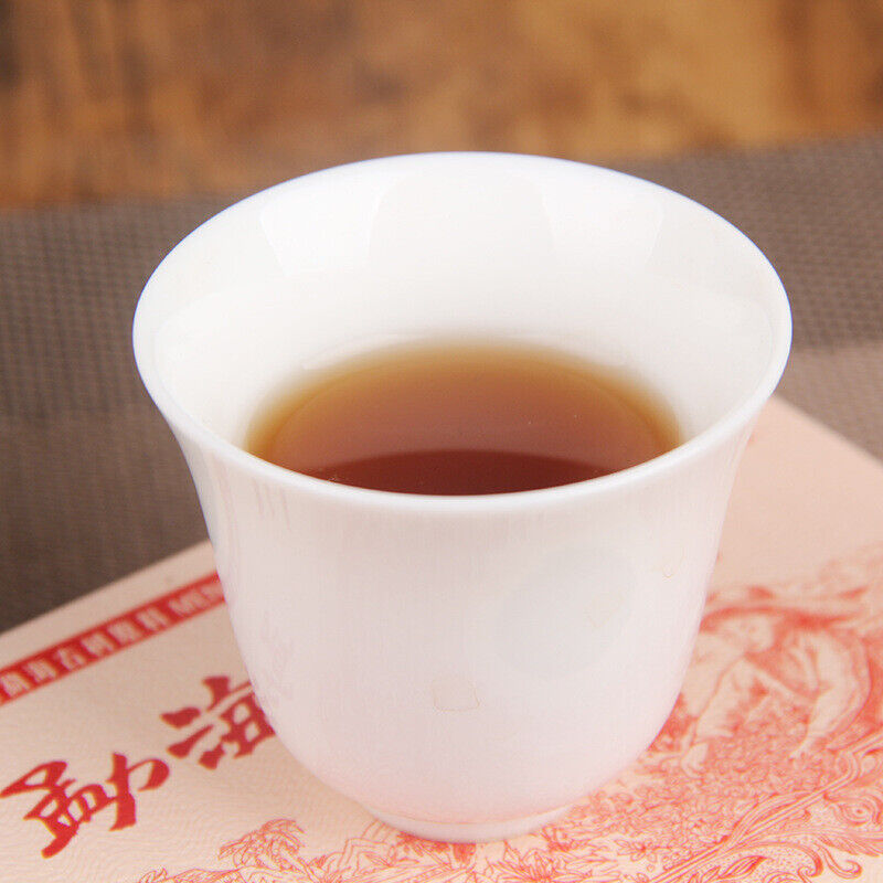 250g Ripe Tea Menghai Golden Brick Pu'er Tea  Ancient Tree Aged Mellow Black Tea