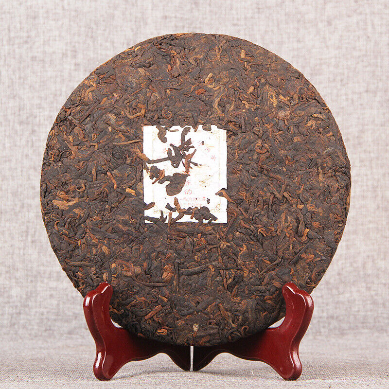 357g Aged Pu'er Tea Palace Chen Yun Ripe Tea Arbor Qizi Cake Tea Cake Secondary image