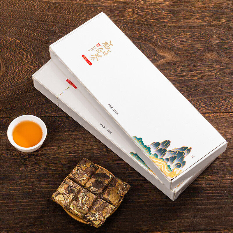 Fuding Old White Tea Shou-mee Kleine Quadratische Geschenkbox Kleine Tee Kuchen