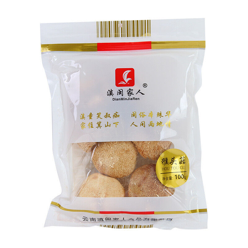 Yunnan Getrocknete Löwenmähne (Affenkopf) Pilz 100g Natürlich Hericium Erinaceus