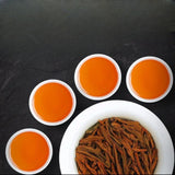 Freshly picked and tasted top-quality and healthy Zhengshan small black tea