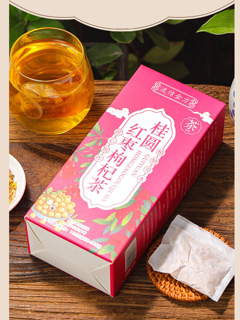 150g Gui Yuan red dates and wolfberry tea black sugar ginger date health bag tea