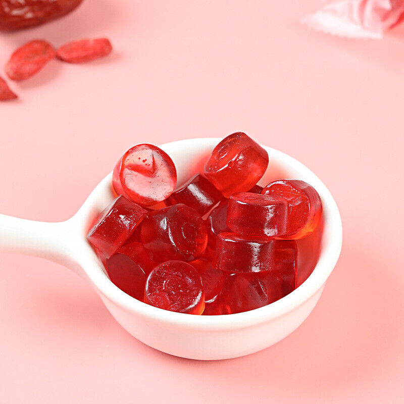 Red Dates and Wolfberries Are Rich in Fe 60g Gel Candy for Children and Women. Secondary image