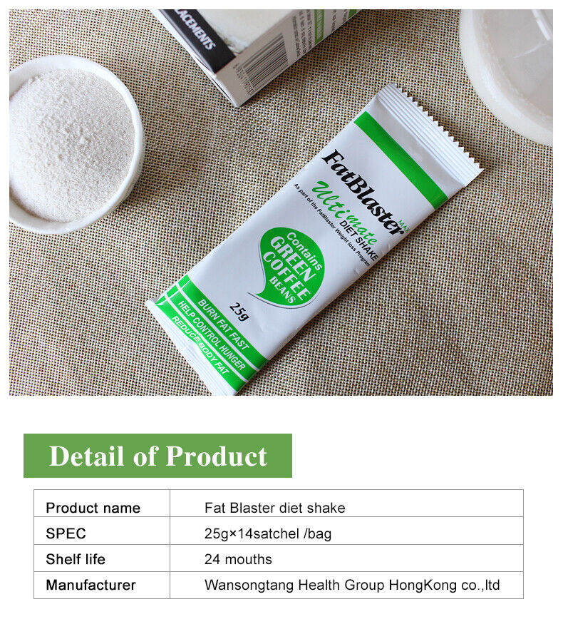 Slimming Meal Replacement Shake Weight Loss Fat Blaster Weight Loss 25g*20