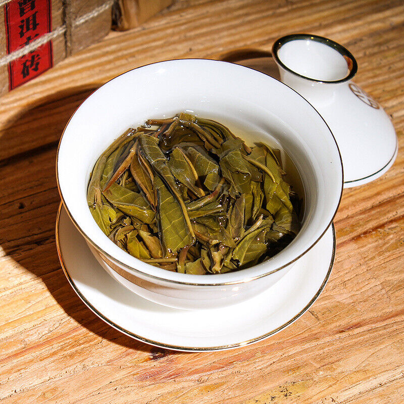 Natural Yunnan Pu'er Raw Tea Brick 500g Pu'er Raw Tea Brick Healthy Drink