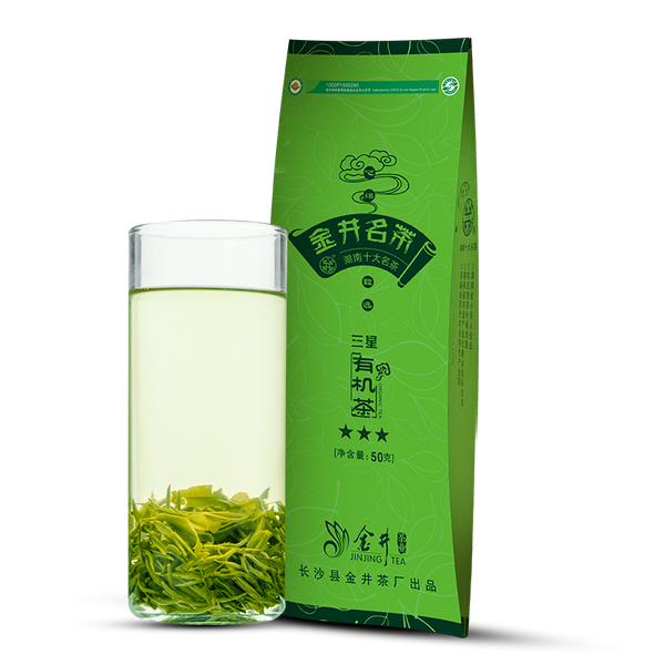 2025 Jinjiang Green Tea Organic Three-Star 50g Bag Pre-Qingming Rain-Soaked Tea