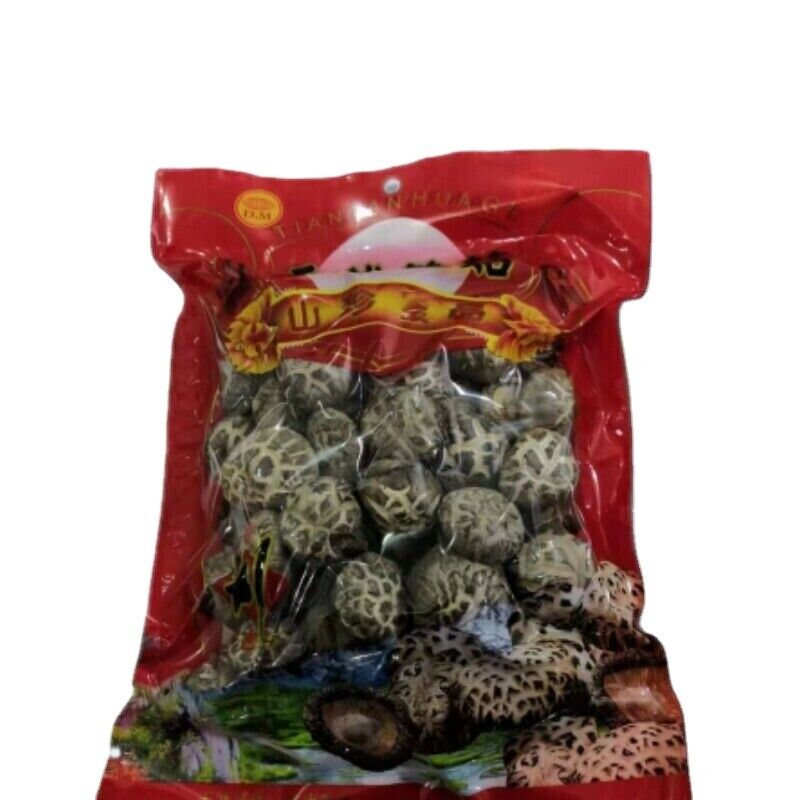 Premium Dried Tea Flower Edible Mushroom Chinese Herbal Fungi Bag Package 250g