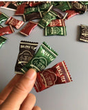 Tea Flavored Candy Circles Black Green Oolong Delicious Snack