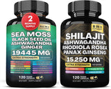 Sea Moss Bundle Black Seed Multivitamin & Shilajit Power Combo