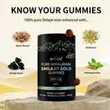 Biyode Pure Himalayan Shilajit Gummies mit Ashwagandha Gokshura und anderen