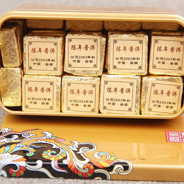 Yunnan Mini Puer Tee Brick 250G/Box Fermentierte Pu Er Tee Geschenk