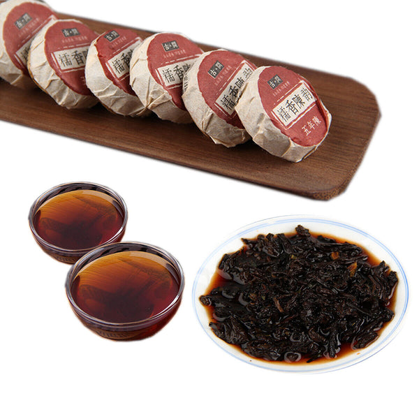 Old Ripe Pu er Tuo Tea Glutinous Rice Fragrant Puer Tea Pu-erh Tea Fermented Tea