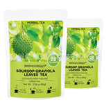 Soursop Loose Leaf Herbal Tea 84g Natural Digestive Aid Caffeine Free Blend