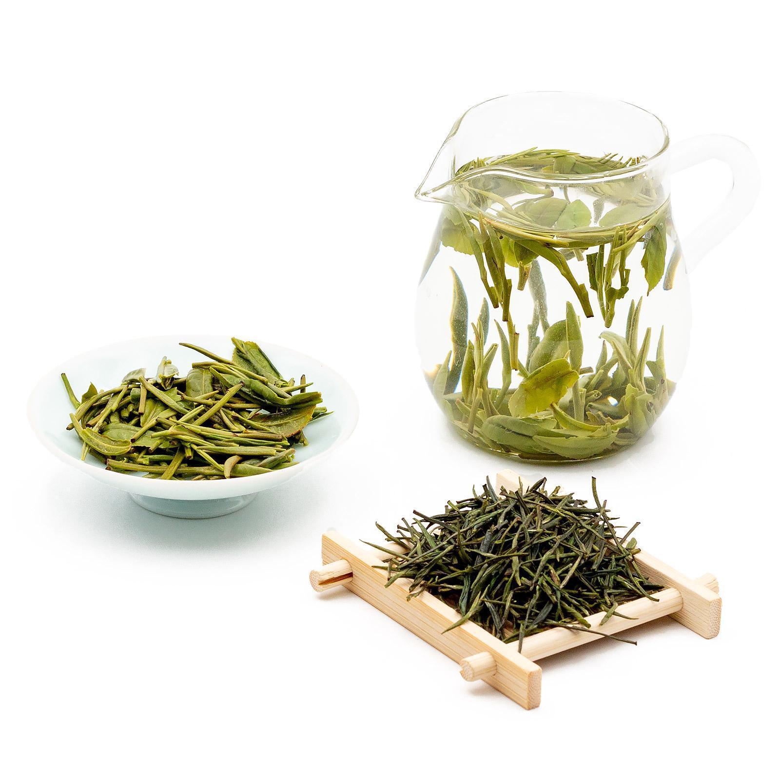Yuqian 2nd Grade Chinese Green Tea Zhuyeqing Bamboo Leaf Green Large Leaf Secondary image