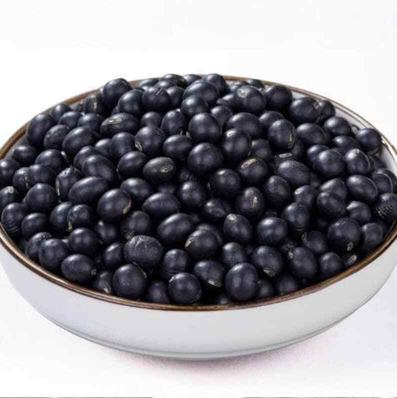 Organic Dried Soybean Glycine Edamame Sweet Black Soybean Great Quality