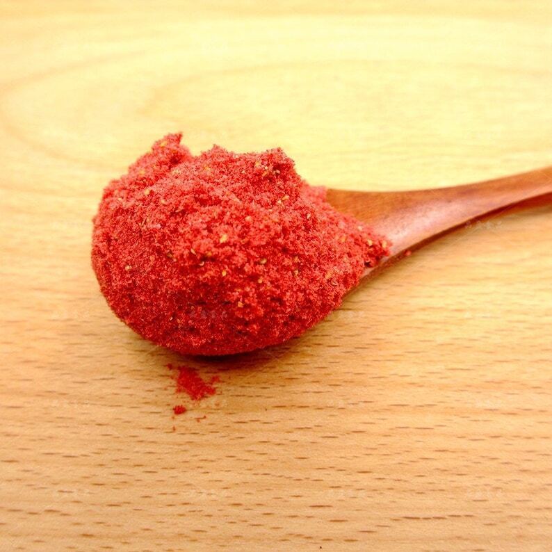250g 100% Freeze Dried Strawberry Powder - 1 mm size grade - Tastes Great Secondary image
