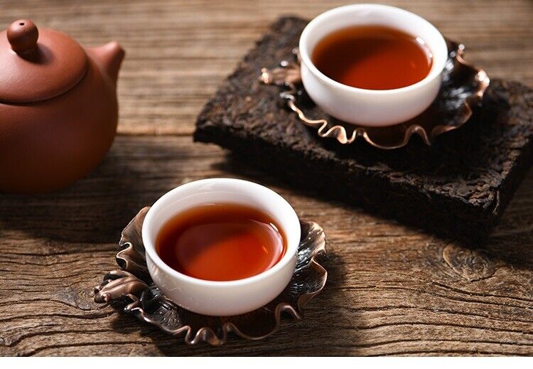 Yunnan Puerh Tea Brick Puerh Ripe Tea Old Tea Brick Lao Banzhang Palace Ripe Tea