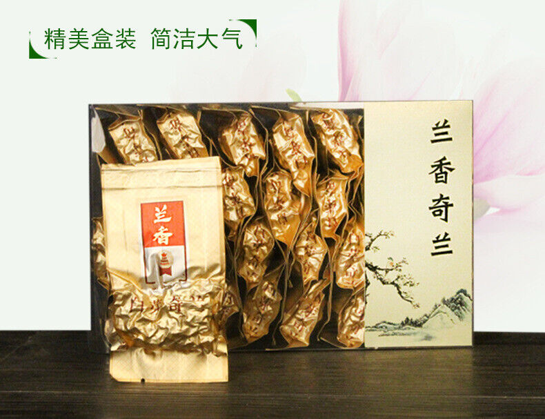Oolong Medium Roast Charcoal Roasted Bai Ya Qi Lan Loose Leaf New Wuyi Rock Tea