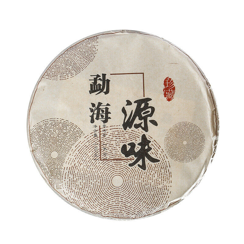 357g Puerh Tea Dry Storage Ripe Tea Menghai Source Flavor Yunnan Cake Ripe Tea Main image