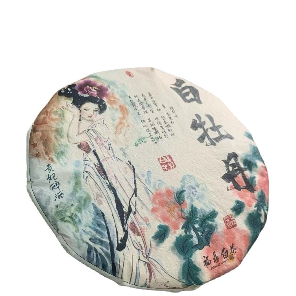 Fuding white tea peony flowers fragrant hairs alpine old white peony tea cake Main image