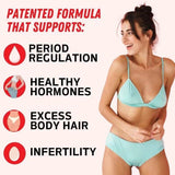 Happy Hormones Multivitamin for PCOS -D-Chiro Vitamin 120 Capsules/Bottle
