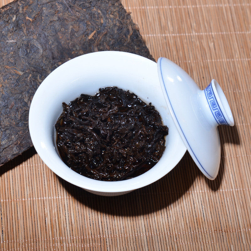250g  Old Banzhang Brick Tea Yunnan Pu'er Cooked Tea Menghai Cooked Tea Brick