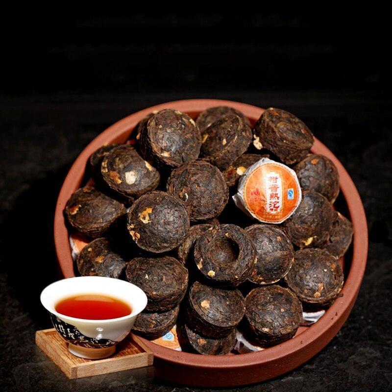 2019 Chinese XinHui "Chen Pi"  Shu Puerh Tea Mini Tuo Cha Ripe Puerh Tea 500g Main image