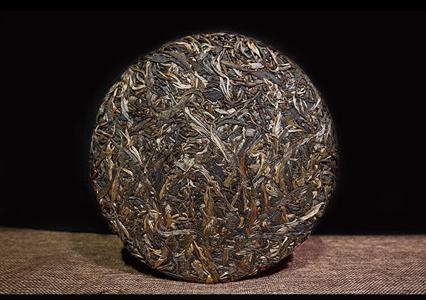 Yunnan Puerh Tea Scrape Wind Walled Puerh Tea Raw Tea Cake 357g/12.59oz