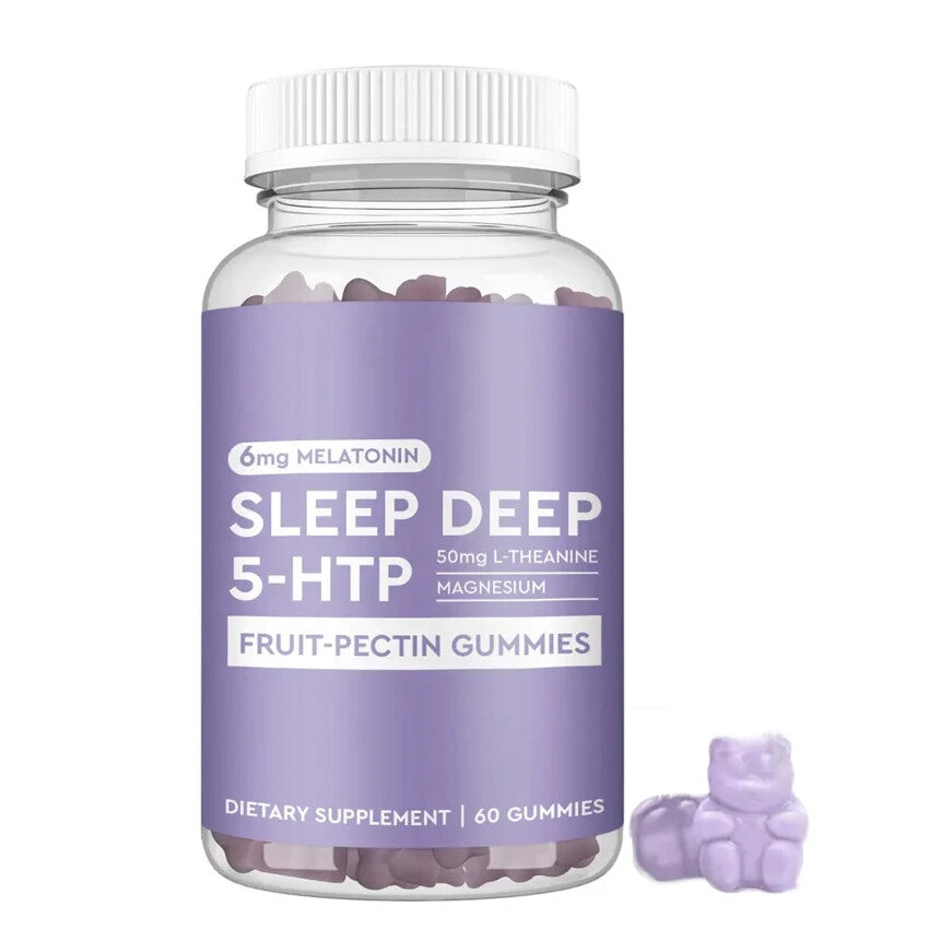 Dietary Supplement Vegan Me*latonin Gummies for Relaxation and Sleep 60PCS Main image
