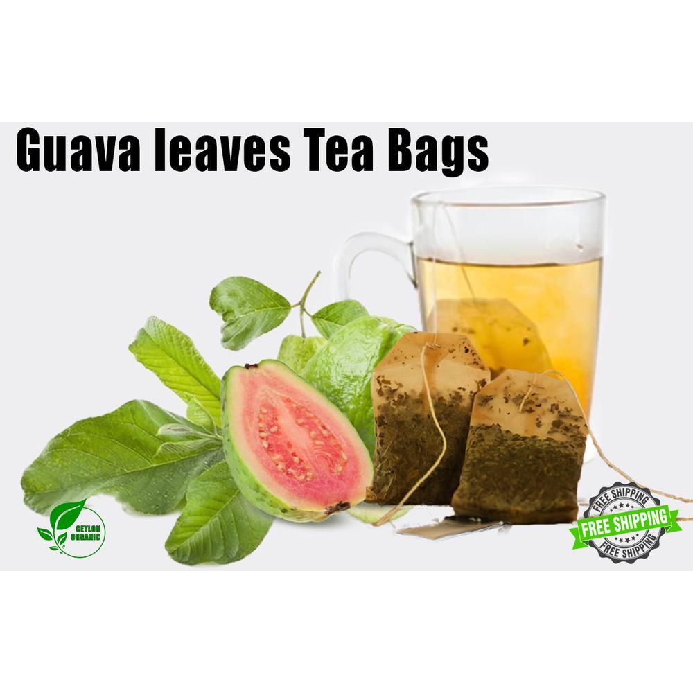 Herbal Tea Enhances Immunity,Weight Loss Organic Pure Guava Leaf Tea Bags 40pcs