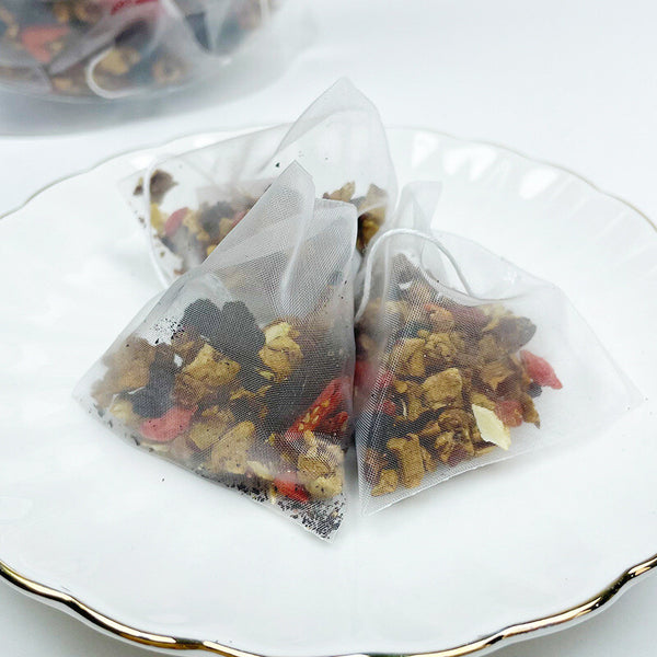 Red Date Tea for Men for Fatigue and Wellness Ginseng Mulberry Goji Berry