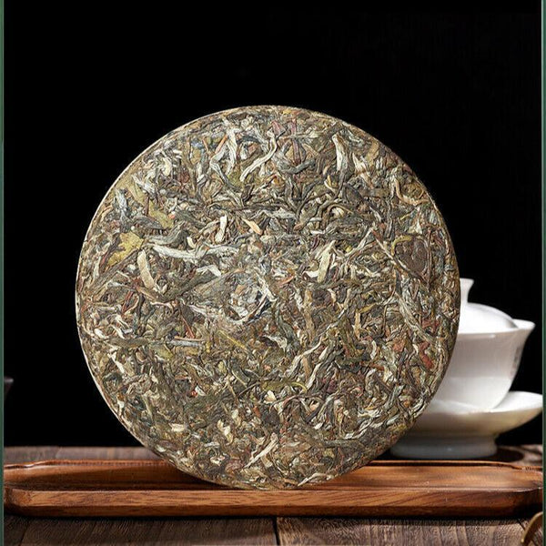 357g  Yunnan Pu'er Raw Qizi Cake: Uncompromising Quality Assured High - Grade