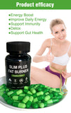 100% Authentic Organic Slim Plus Fat Burner healthy detox slimming capsule