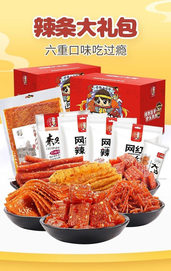 Chinese Latiao Spicy sticks latiao snack gift pack Spicy latiao Ready-to-eat