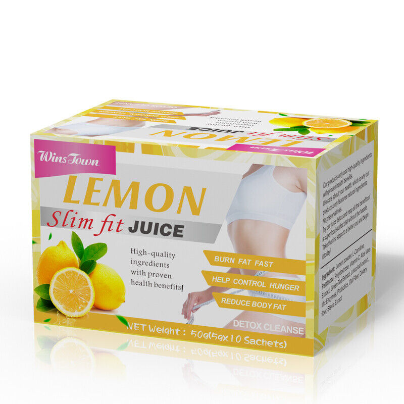 Flat Tummy Fit Lemon Juice Weight Loss Fat Blaster Instant Juice 5g*10 bags Secondary image