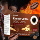 Energy Coffee Solid Drink Ground Black Coffee 10g*10 Packs Health Care