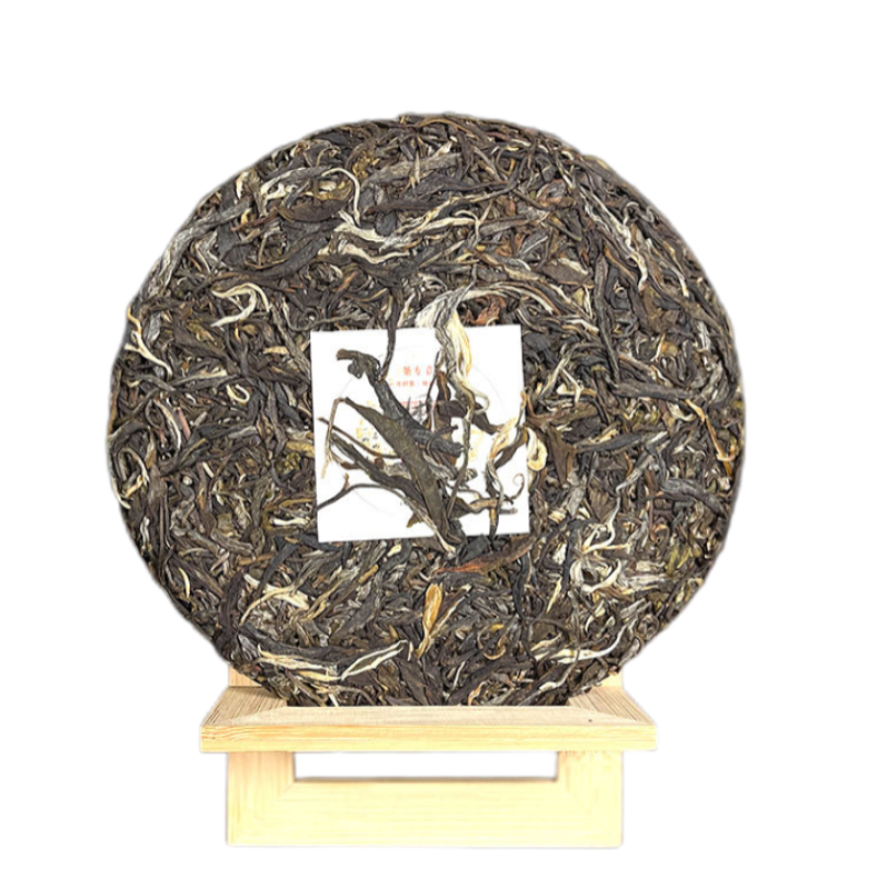 Yunnan Pu'er Tea Sleepy Deer Mountain Famous Tea Pu'er Raw Tea Cake 357g/12.59oz
