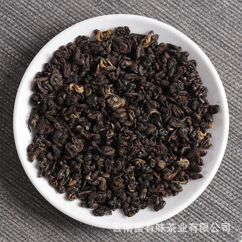 500g Black Tea Yunnan Fengqing Dian Hong Kung Fu Black Tea Two Leaves Red Conch Secondary image