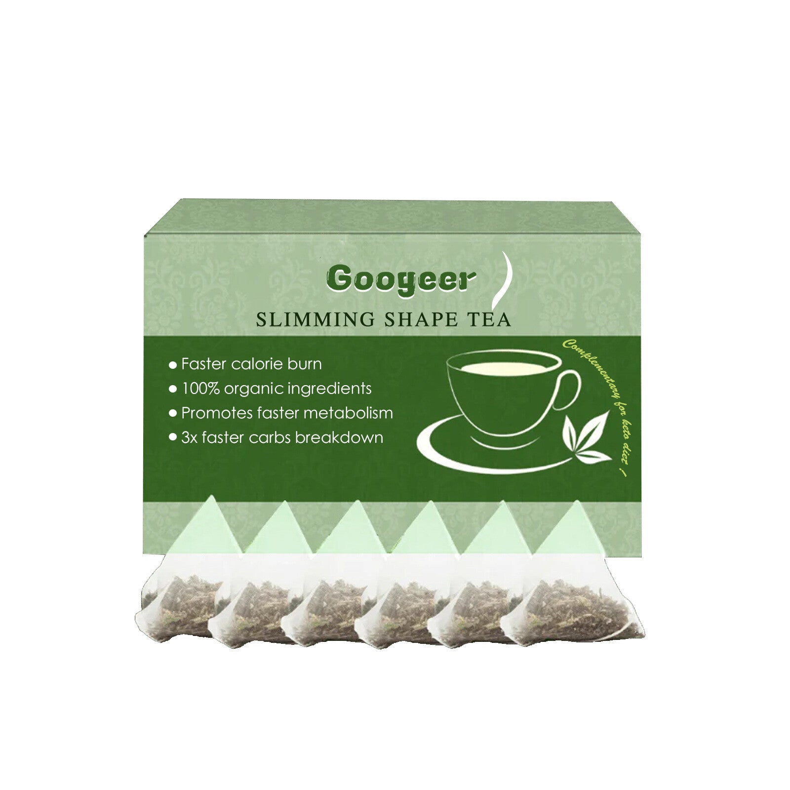 Body Sculpting Tea –  Tummy Toning, & Thigh Firming Blend 6 pcs/bag Slimming
