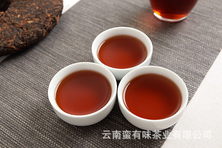 357g Yunnan Pu'er Tea Banzhang Old Tree Cake Tea Pu'er Ripe Tea