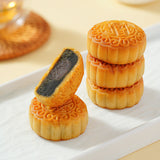 Cantonese Fruit Mooncakes 100pcs Assorted Flavors Bulk Snack