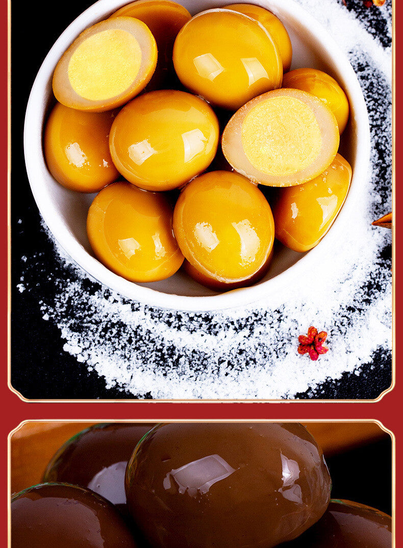 Ready-to-Eat Snack Braised Flavor Instant Snack Salted Quail Eggs Iron Eggs