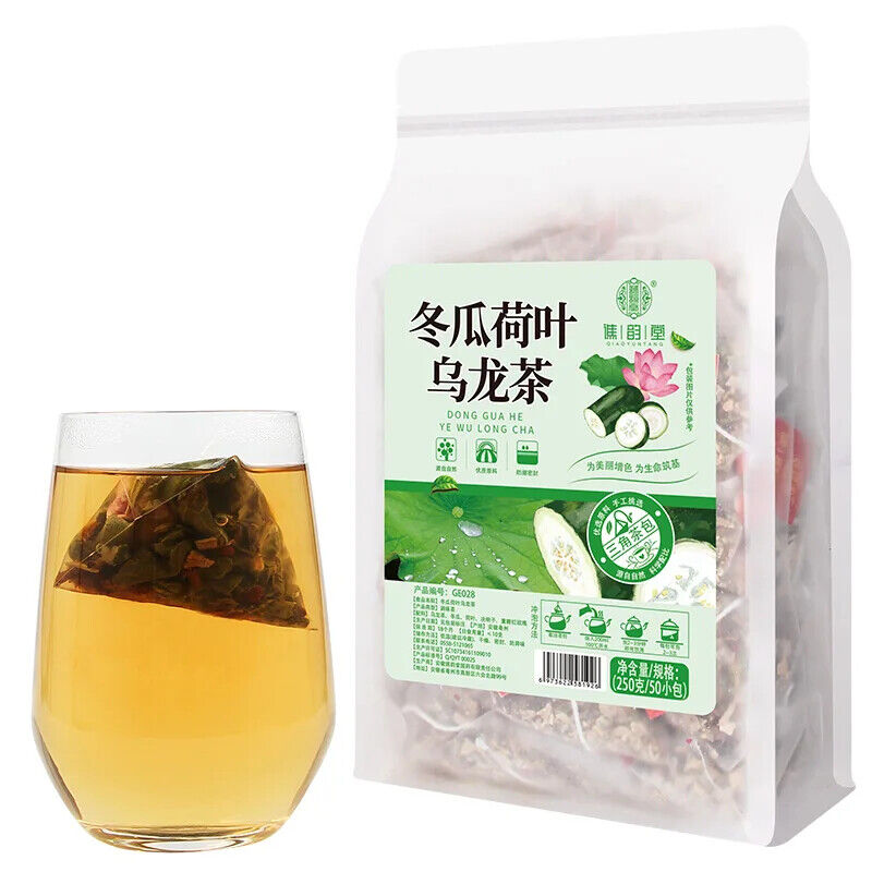 Winter Melon and Lotus Leaf Oolong Tea Oolong with White Gourd Lotus Leaf 250g Secondary image