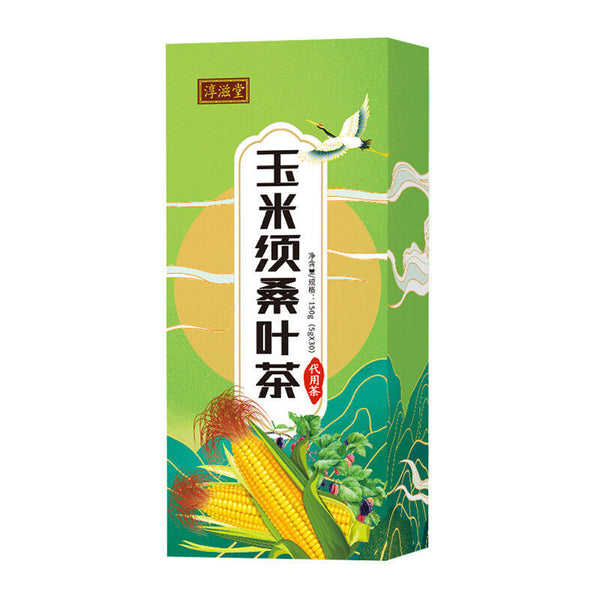 150g/30bags mulberry leaf tea corn husk lower blood pressure health care tea bag