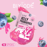 Health, Blueberry Flavor 10 Sticks Probiotic Jelly – Multi-Strain Digestive
