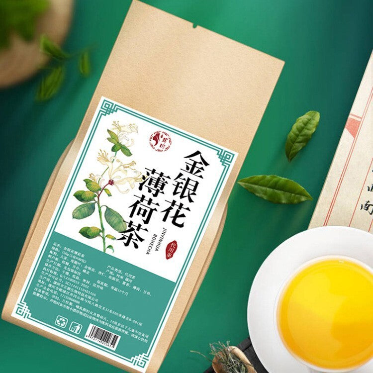 Heat Relief Chrysanthemum Eyesight Tea Honeysuckle Mint Tea for Fresh Breath and