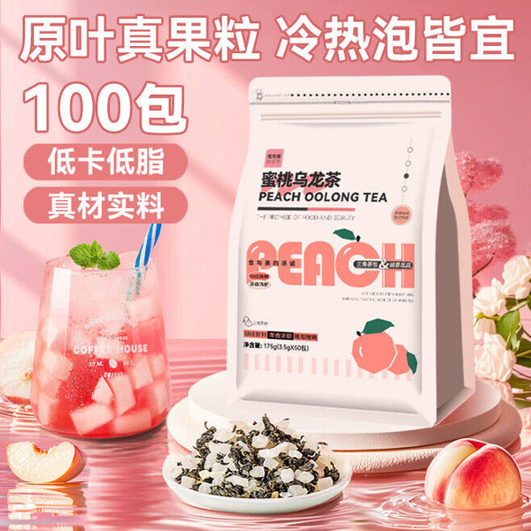Peach White Peach Oolong Tea Bags Fruit Flower Tea Blend Healthy Small Pack