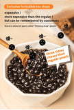Top Quality Super Chewy Black Brown Sugar Boba Tapioca Pearls 1kg Bubble Tea